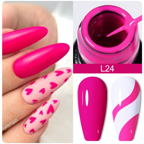 5ml Metallic Painting Liner Gel Polish