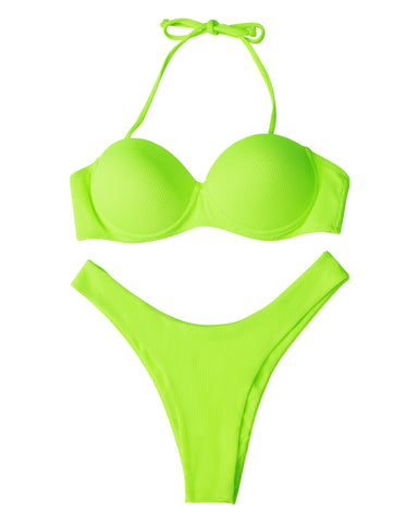 Women Bikini Brazilian Swimsuit Push-up Bra Bikini Set