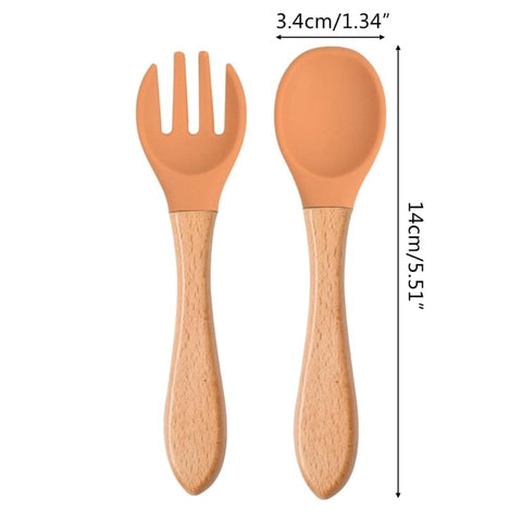Baby Bamboo Feeding Spoon