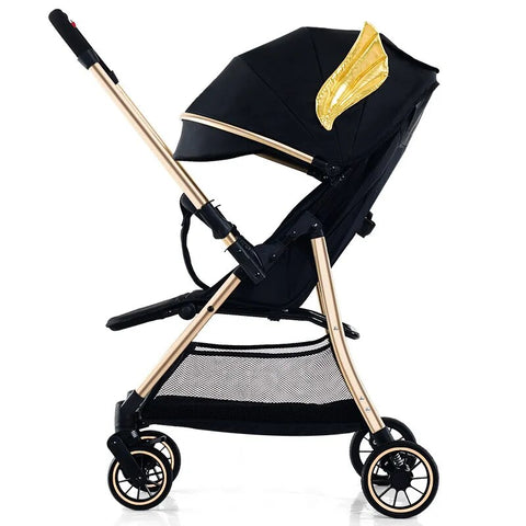Baby Stroller Two-way light Stroller One-button Travel Portable