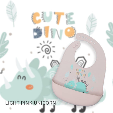 Printed Soft Baby Silicone Bibs
