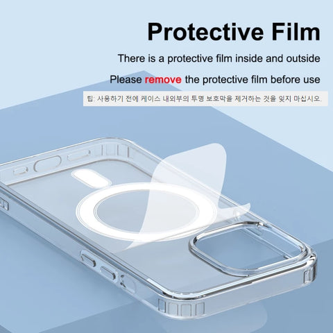 Ultra Clear Magnetic Circle Magsafing Case