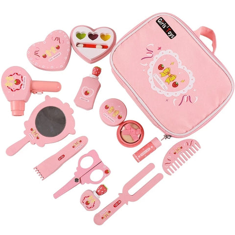 NEW Children Wooden Simulation Makeup Toy Set