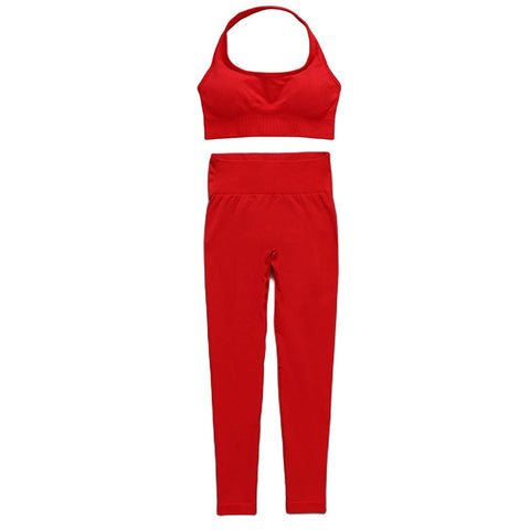 New  Fitness Sportwear Women 2 pieces Set