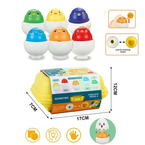 Baby Montessori Smart Eggs Toy