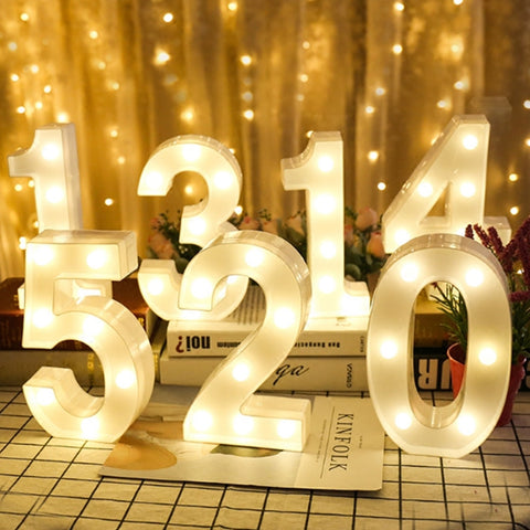 New Alphabet Letter LED Lights