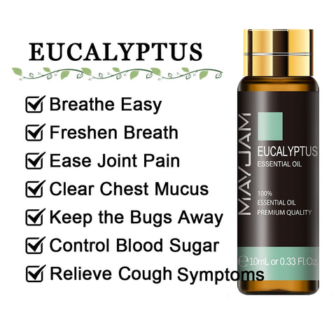 10ML Lavender Eucalyptus Pure Essential Oils