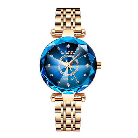 Women Fashion Crystal Quartz Watch