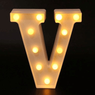 New Alphabet Letter LED Lights