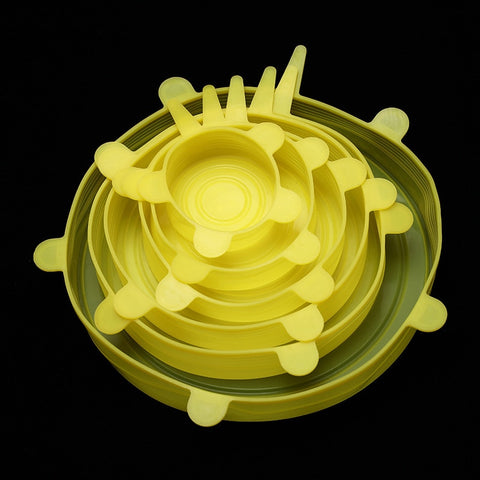 Silicone Food Wrap Bowl Lid