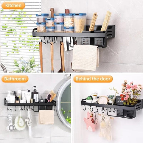 Aluminum Multifunctional Kitchen Storage Rack