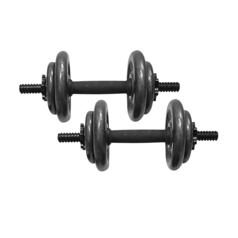 Adjustable Cast Iron Dumbbell Set
