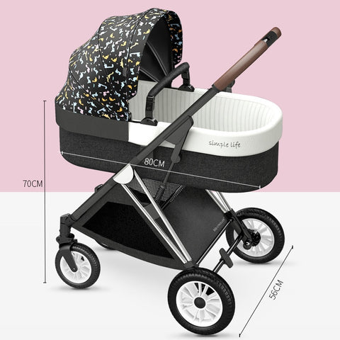 Baby 3 In1  Cariage Travel Stroller