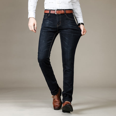 Men Casual Straight Stretch Fashion Trousers