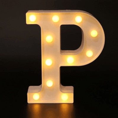 New Alphabet Letter LED Lights