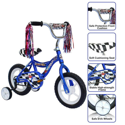 WonderWheels 12" 's Beginner Bicycle -  Blue