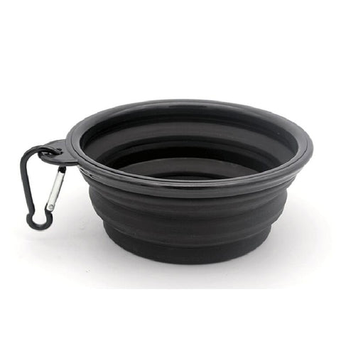 Dog Silicone Foldable Bowl