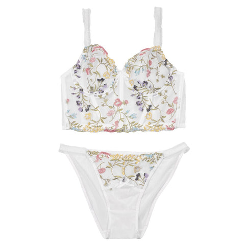 New French Embroidery Lingerie Sets