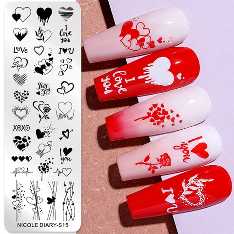 Nails Leaf Flower Manicure Decor