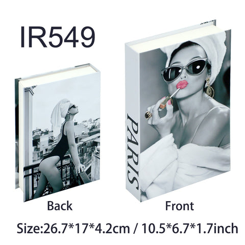 New Luxury Fake Books Decoration