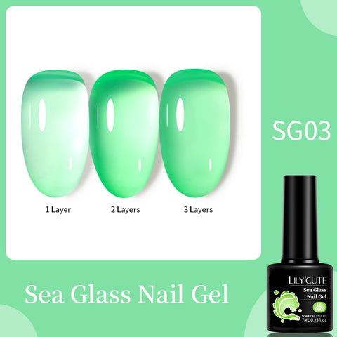 7ML Aurora Top Coat Sparking Aurora Gel Nail Polish