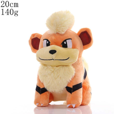 25cm Pikachu Charmander Squirtle Bulbasaur Anime Toys