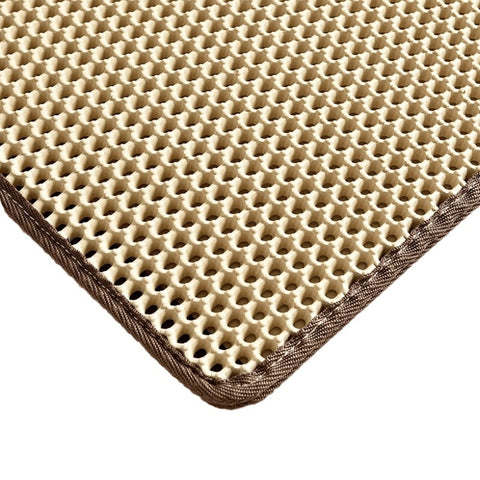 New Waterproof EVA Double Layer Cat Litter Box Mat
