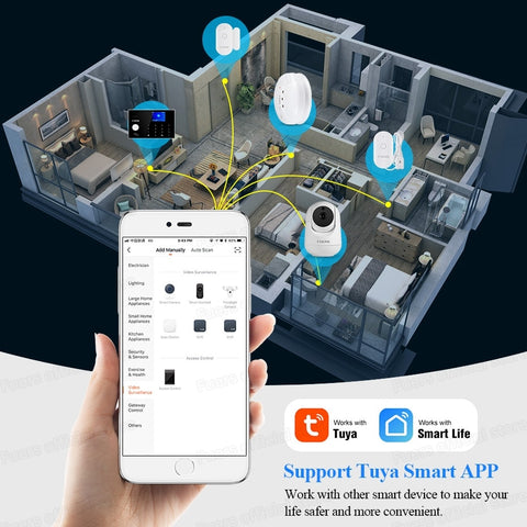 New Wireless Surveillance Audio Cam CCTV