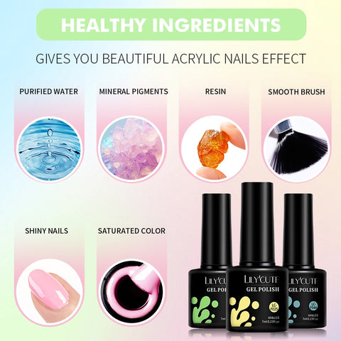 New Macaron Gel Nail Polish