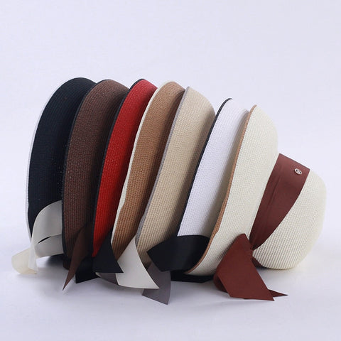 Women Beach Hepburn style Bucket Hat