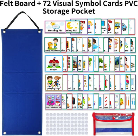 Children Visual Schedule Calendar Chart