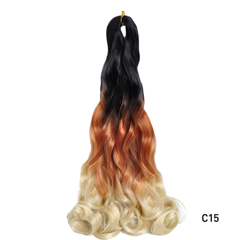 New French Curls Braiding Hair