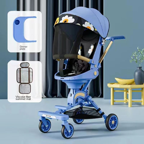 New Foldable Two-way Baby Stroller