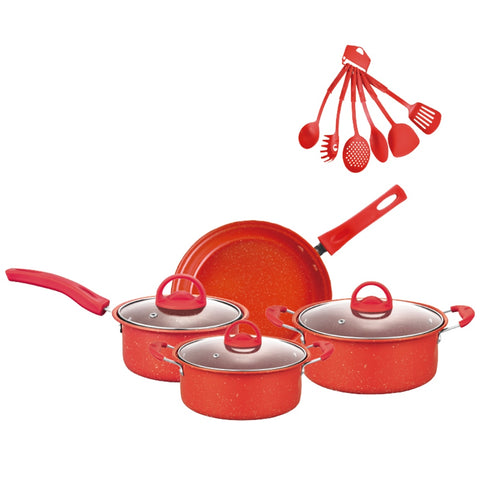 Kitchen Cookware Set 13-Piece Non-Stick Cooking Pots