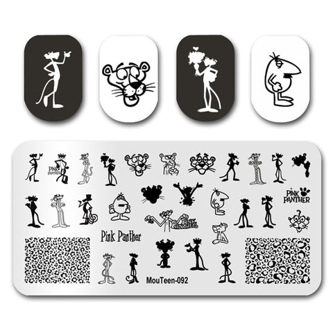 New Nail Plates Stamp King Manicure Set