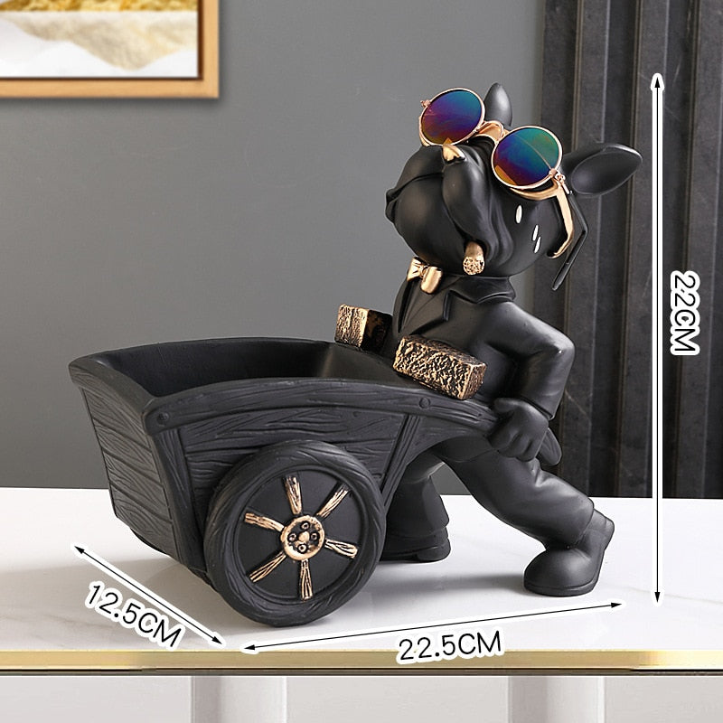 Cool French Bulldog Statue