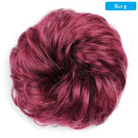 New Synthetic Hair Bun Messy Chignon