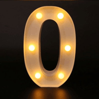 New Alphabet Letter LED Lights