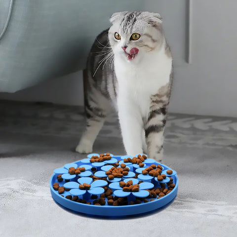 Pet Slow Feeding Tray