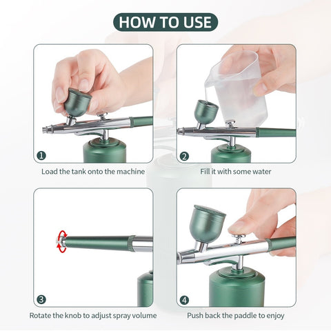 New Oxygen Injector Mini Air Compressor Kit