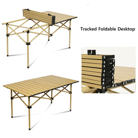 New Portable Folding Camping table Chairs set