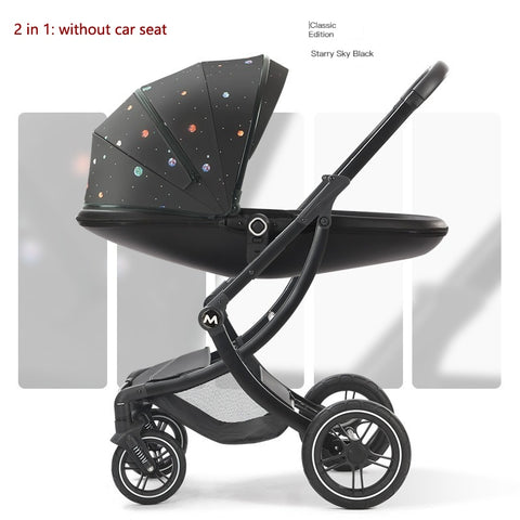 Baby Stroller 2in1/3 In 1 Luxury Carriage