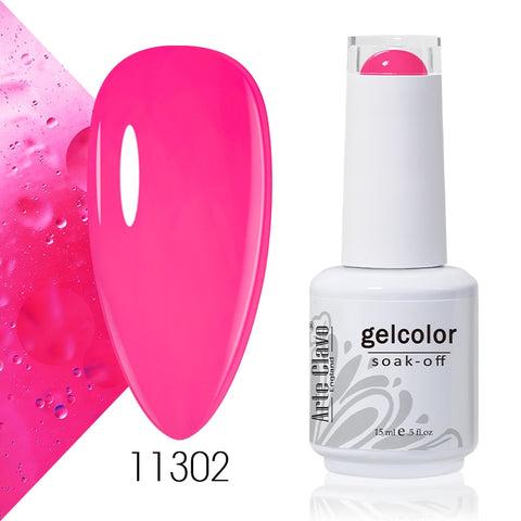 15ml Rose Red Color Series Gel Nail Polish