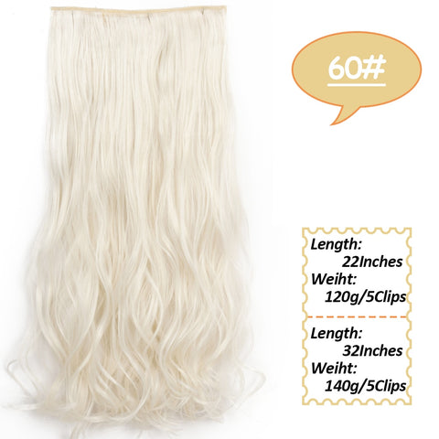 22Inch/32Inch Clip On Hair Extensions