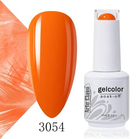15ml Rose Red Color Series Gel Nail Polish