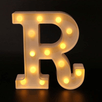 New Alphabet Letter LED Lights