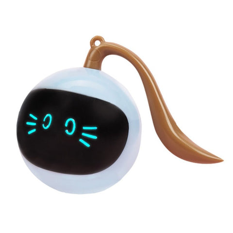 PET LED Self Rotating Ball Toy