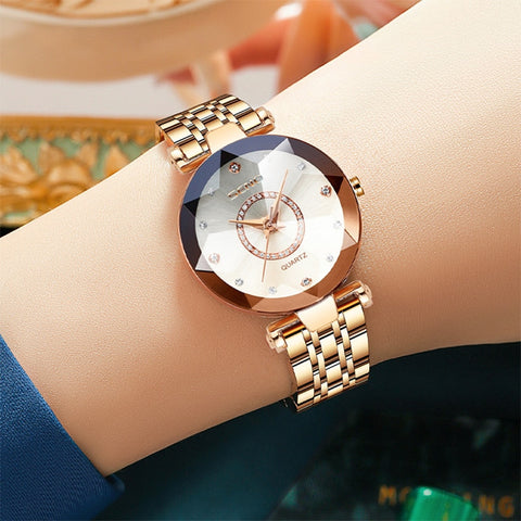 Women Fashion Crystal Quartz Watch