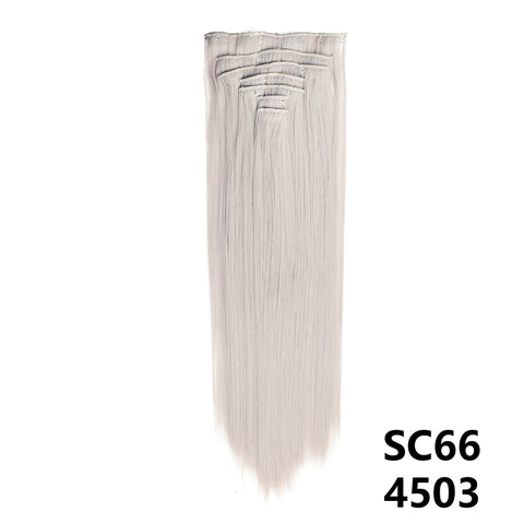 New Long Straight Natural 16 Clip