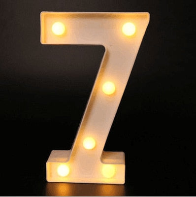 New Alphabet Letter LED Lights